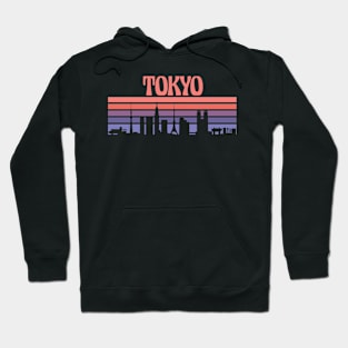 Tokyo City Skyline Sunset Hoodie